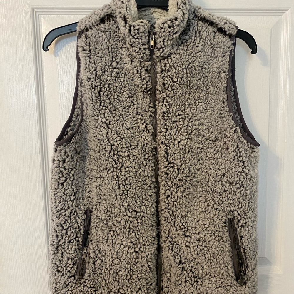 Fuzzy vest